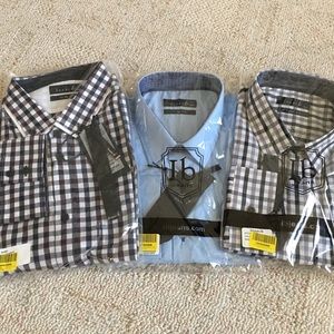Men’s Isaac b (IB Jeans) slim fit dress shirts